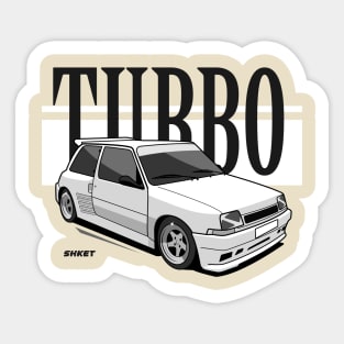 Renault Clio Turbo Sticker